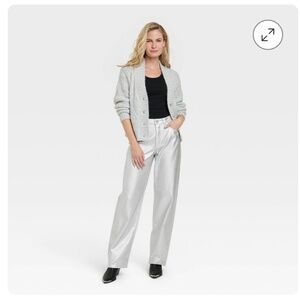 Target Women's Mid-Rise 90's Baggy Jeans - Universal Thread Metallic Wash